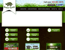 Tablet Screenshot of grassyturtle.com